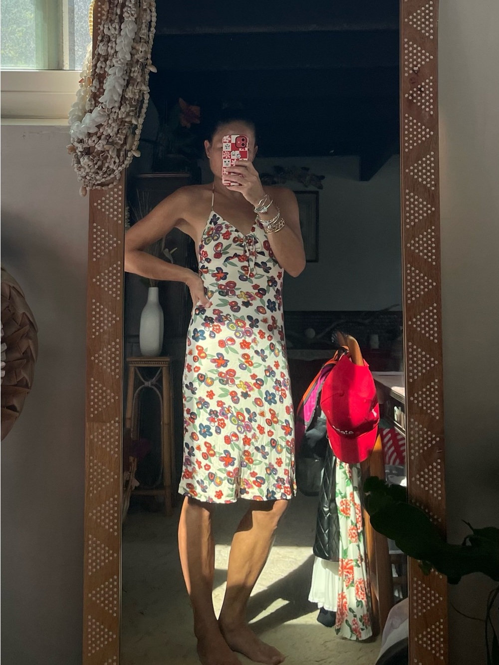 🪻TOCCA Floral Slip Midi Dress🪻
